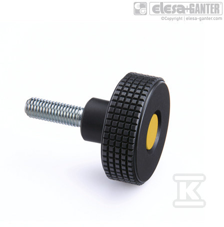 Knurled knob MBT.30 P-M5x20-C4 - MBT.30 P-M5X20-C4